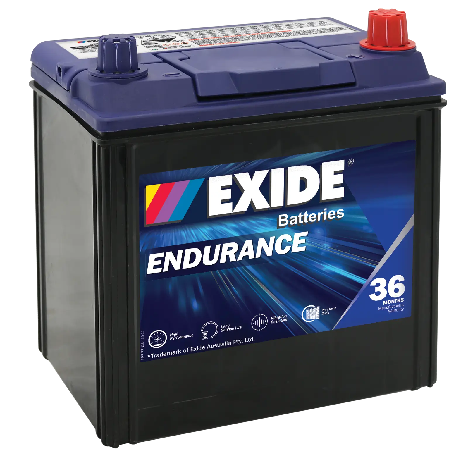 Exide 40CMF 12V Passenger Vehicles Battery - 360CCA, 63min RC, 40Ah. Ideal for Conventional Applications.