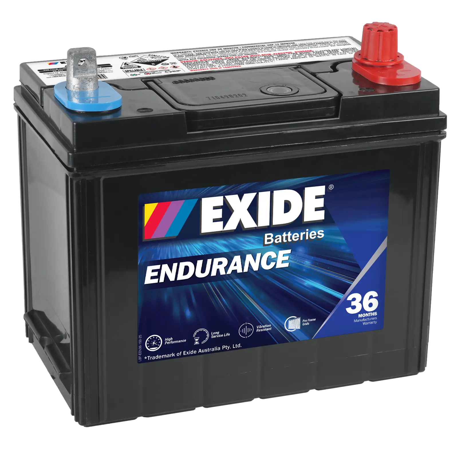 Exide 43MF 12V Passenger Vehicles Battery - 330CCA, 45min RC, 35Ah. Ideal for Conventional Applications.
