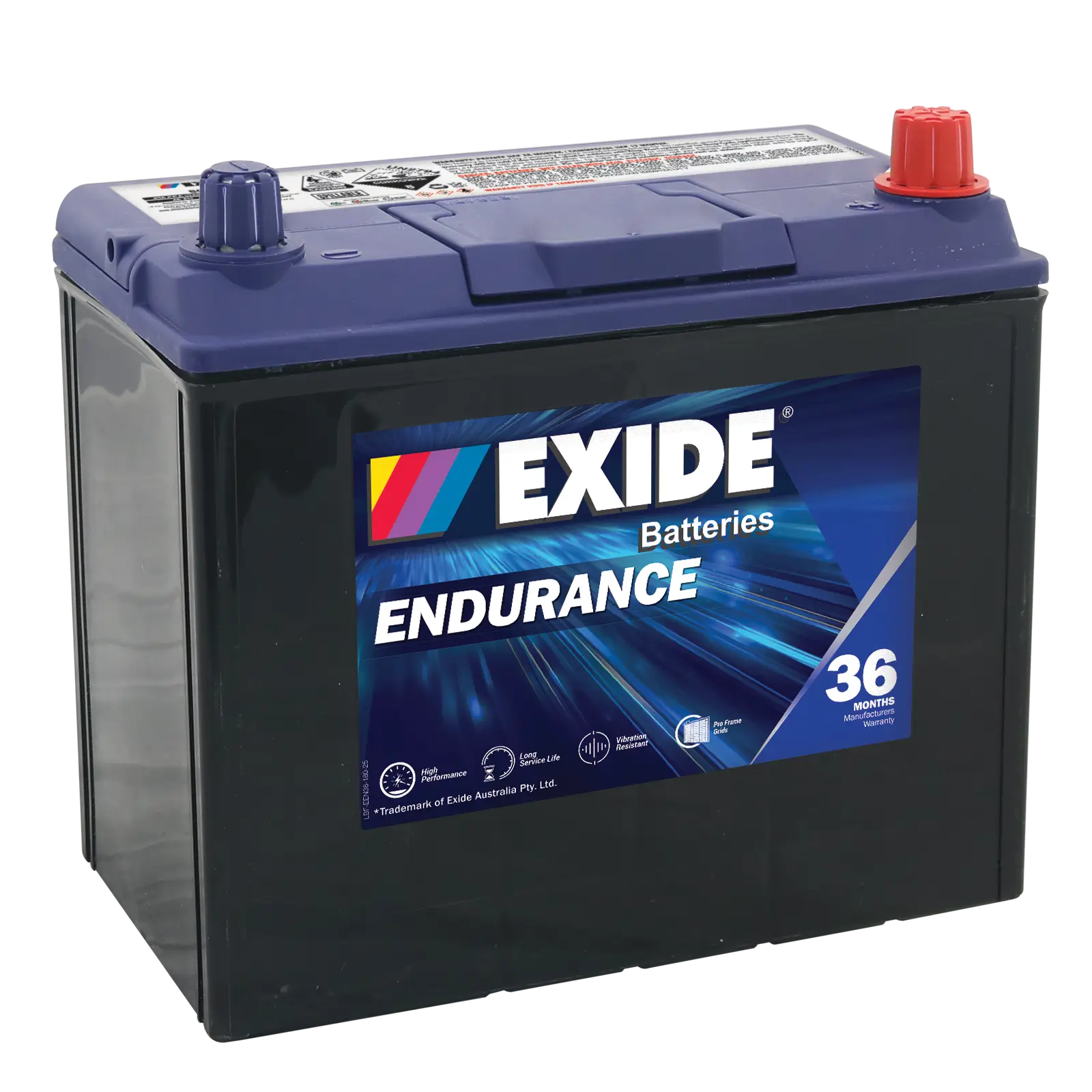 Exide 60CMF 12V Passenger Vehicles Battery - 430CCA, 76min RC, 48Ah. Ideal for Conventional Applications.