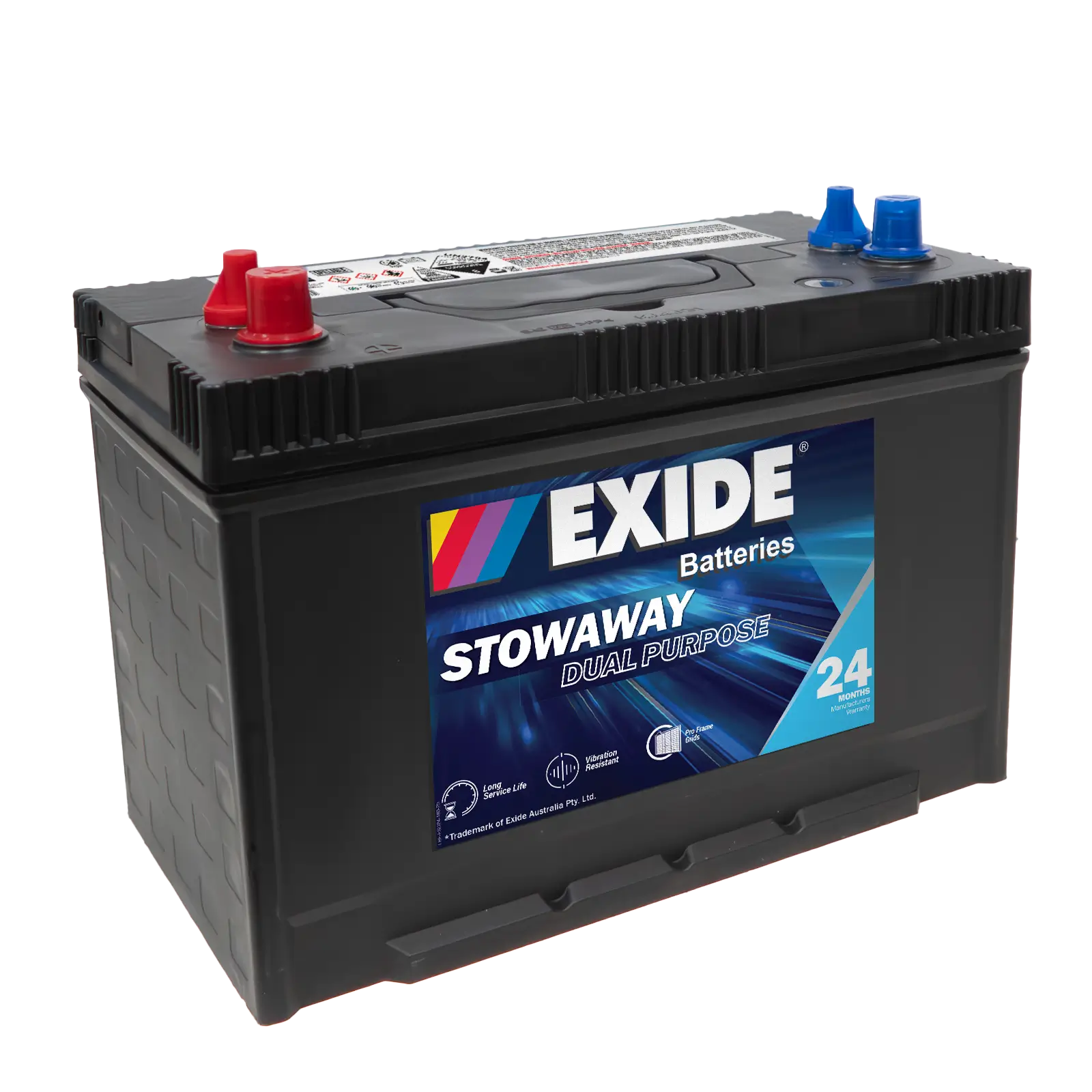 Exide MSDP31 12V Marine Battery - 830CCA, 240min RC, 120Ah. Ideal Marine Vehicles.