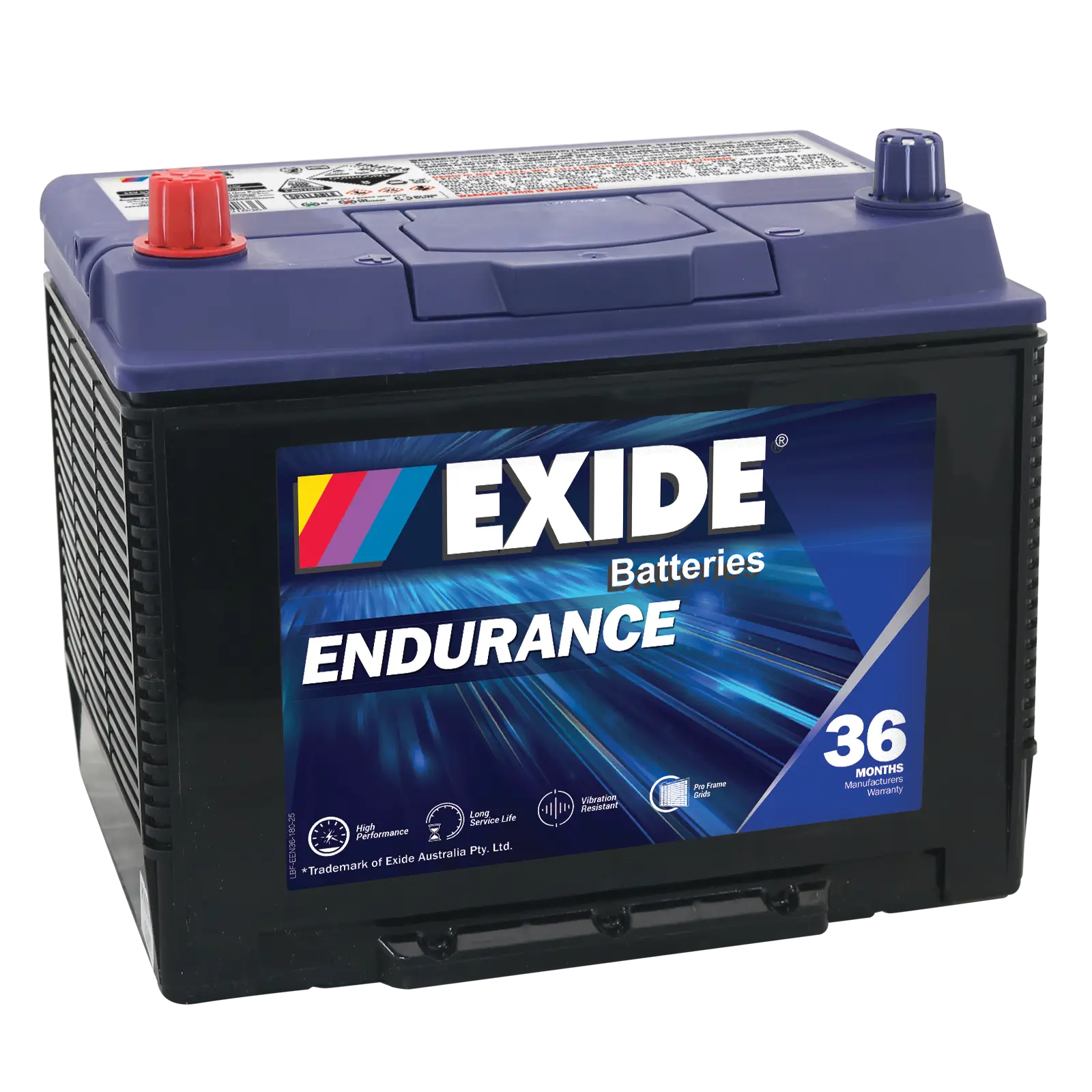 Exide N50ZZMF 12V 4x4 Battery - 650CCA, 140min RC, 75Ah. Ideal 4x4 Vehicles.