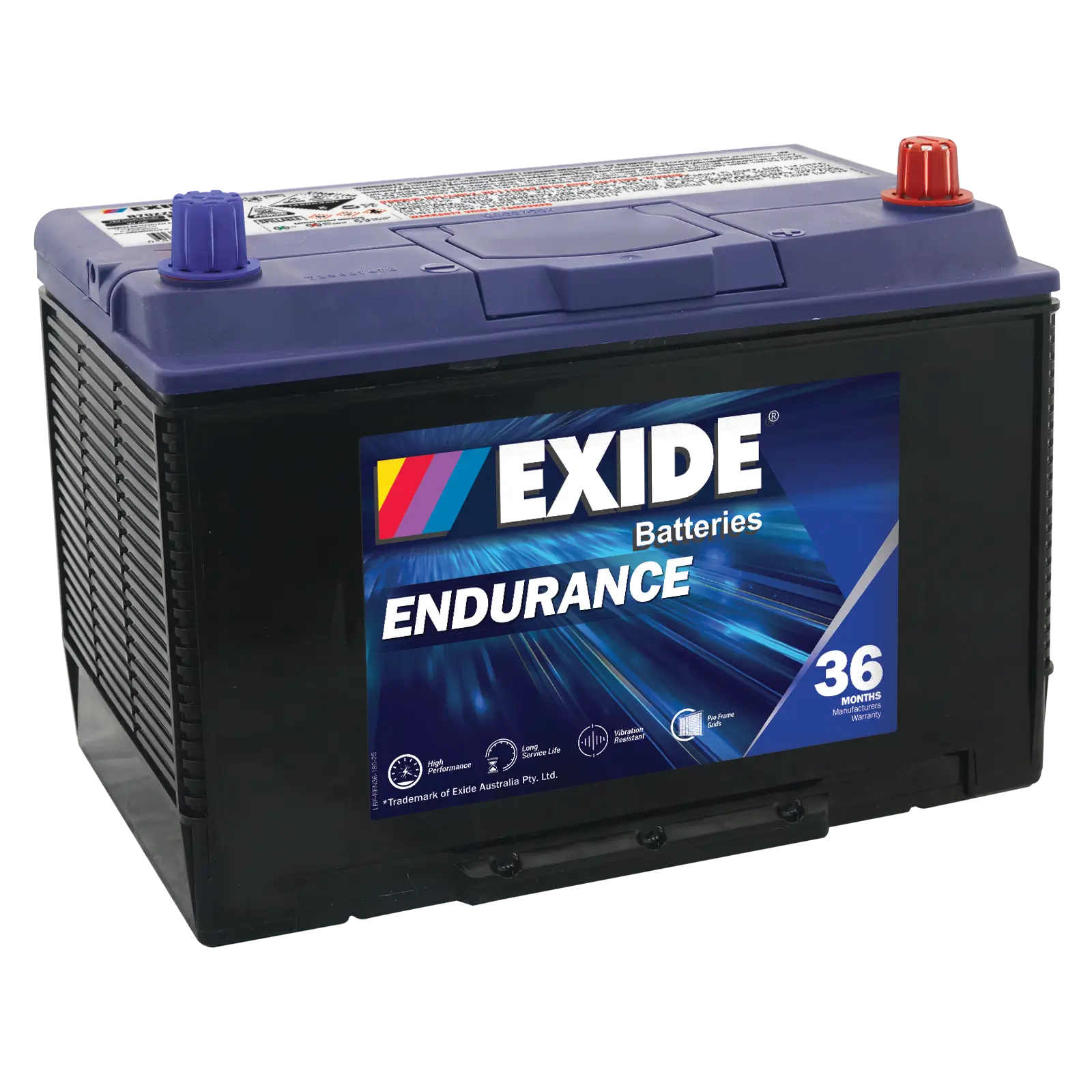 Exide N70ZZLMF 12V 4x4 Battery - 750CCA, 170min RC, 90Ah. Ideal 4x4 Vehicles.
