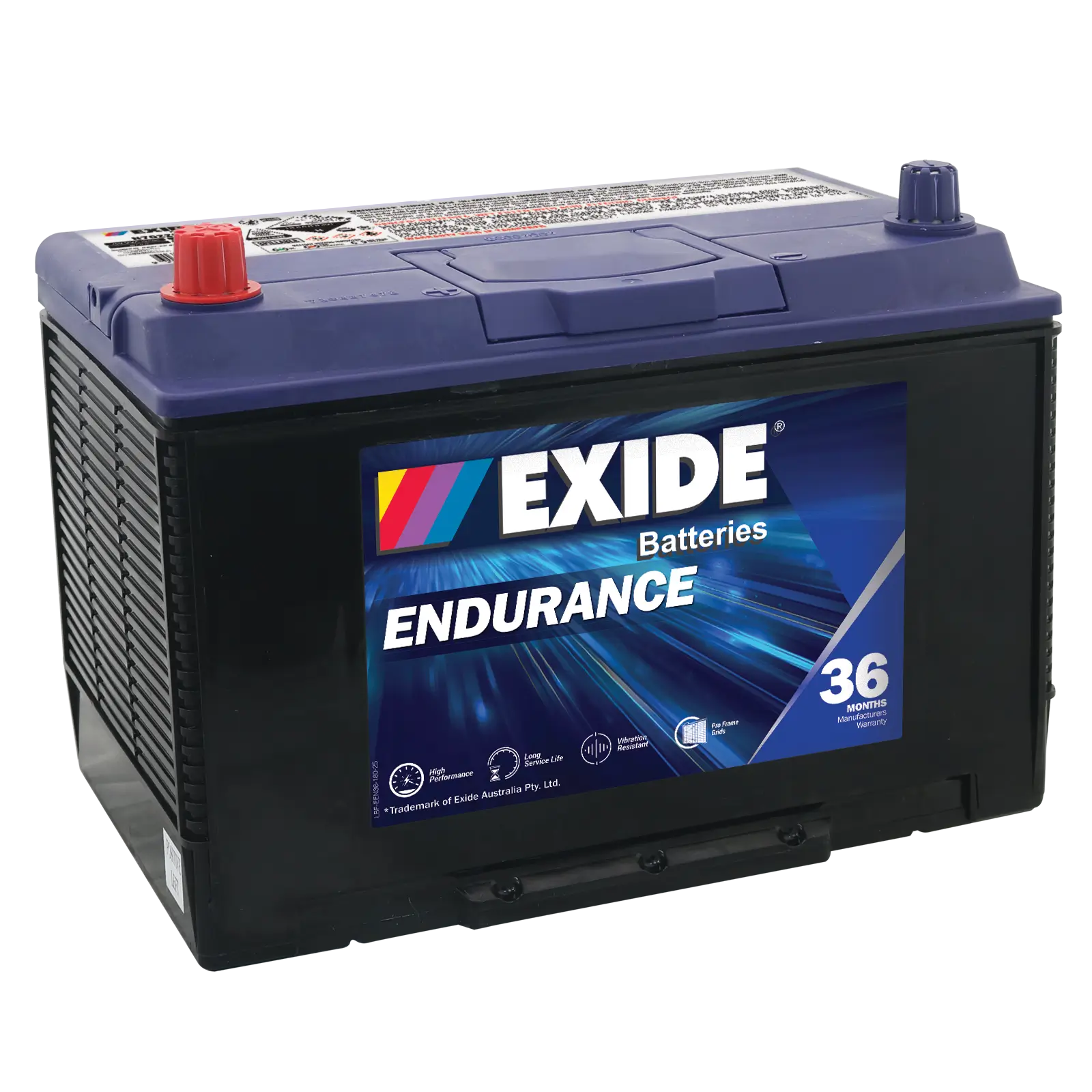 Exide N70ZZMF 12V 4x4 Battery - 750CCA, 170min RC, 90Ah. Ideal 4x4 Vehicles.