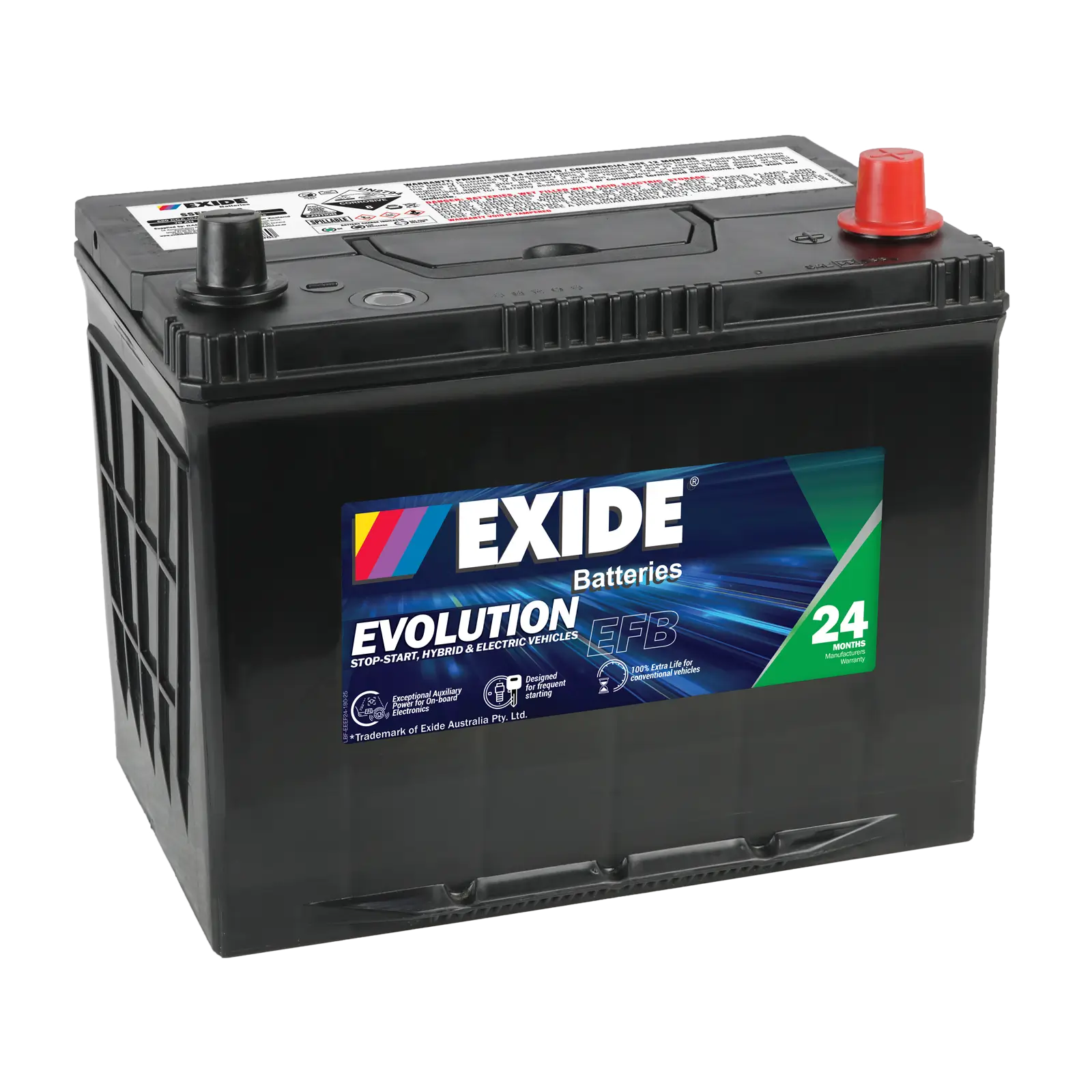 Exide SSEFB-D26 12V Stop-Start EFB Battery - 680CCA, 70Ah, 130min RC. Ideal for Stop-Start, Hybrid & Electric Vehicles.
