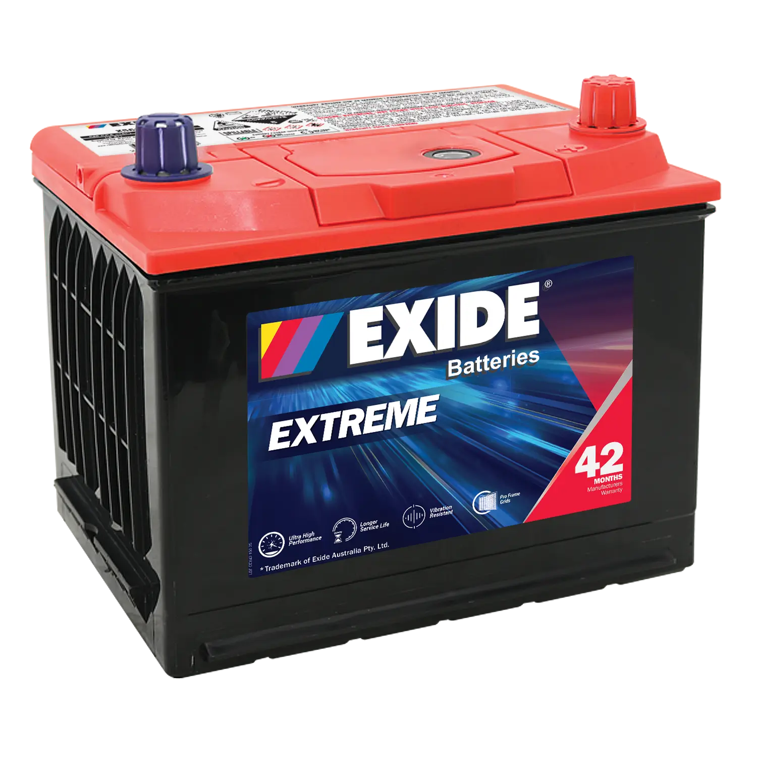 Exide X56CMF 12V Conventional Battery - 480CCA, 56Ah, 90min RC. Ideal for Passenger Vehicles.