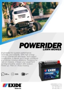 Exide Powerider SKU Line Up